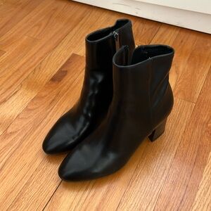 Anne Klein Black Booties